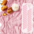 25 Pack Light Pink Cheesecloth Table Runner, 17 x 108 Inch, Gauze, Semi-Sheer, Classic Style, Polyester, Solid Pattern, Perfect for Weddings, Baby Showers, Banquets & More by Unknown