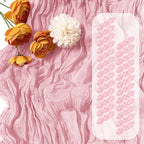 25 Pack Light Pink Cheesecloth Table Runner, 17 x 108 Inch, Gauze, Semi-Sheer, Classic Style, Polyester, Solid Pattern, Perfect for Weddings, Baby Showers, Banquets & More by Unknown