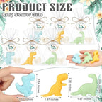 Demissle 40 Sets Dinosaur Soap Party Favors Bulk, Mini Handmade Dino Soaps - Image 2