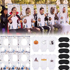 Shyyween 6 Sets Halloween Baby Shower Games A Little Boo Is Almost Due Game by Unknown