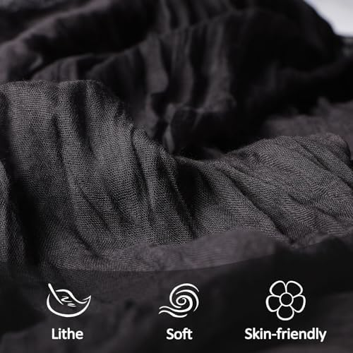 12 Pack 35 x 120 Inch Black Table Runner Cheesecloth 10Ft - Image 5