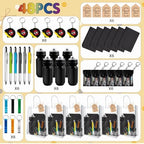 Denylo pro 48 Pcs Baby Shower Prizes for Men with Kettle Ruler Pen Cooling Towel Tool Kit Bottle Opener Cardboard Hemp Rope Plastic Bag for Baby Shower Game Winners Men Bachelor Party - Image 3