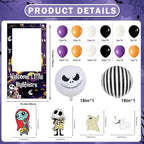 Halloween Balloon Arch Kit, Halloween Balloon Garland with Photo Frame - Image 2