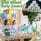 Threlaco 50 Pcs Baby Shower Candles, Party Favors, Jungle Animals - Image 5