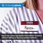 OnlineLabels 3.375" x 2.3125" Labels - Aggressive White Matte - 250 Sheets - Image 3