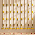 LOVENSPIRE Artificial Jasmine Marigold Garland for Festive Decorations - Indian Flowers for Wedding, Diwali, Day of the Dead, Outdoor Wall Hanging & Indoor Home Decor 1.5Feet / 100Strings by LOVENSPIRE