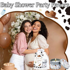 50Set Baby Shower Candle Party Favors Western Cowboy Lavender Scented Candles Bulk Favors for Guests Girl Boy Baby Shower Gender Reveal Party Gifts (Cowboy) - Image 3