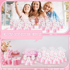 48 Sets Fall Pumpkin Baby Shower Soap Favors Bulk, Pink - Image 4