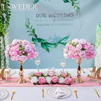 Pink Flowers Balls for Centerpieces: 15.7in Diam, Set of 2 - Image 4