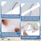 8 Pcs Ocean Standing Signs, Sea Animals Cutouts Baby Shower Party - Image 3