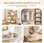 10 Pack Small baskets for organizing Woven Rope Bins for shelves - Image 4