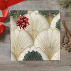 pnyoin Merry Christmas Wrapping Paper Roll,Art Deco Fan Print Gift Wrap Perfect for Xmas,Birthday,Weddings, Brides, Holidays, Baby Showers，58 x 23 inches,4 Roll - Image 4