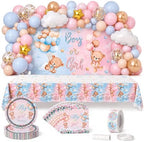 Gender Reveal Party Supplies for 50 Guests by Unknown