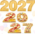 2027 Charcuterie Numbers Fillable Wooden Boards Boxes Party Serving Trays by Easma