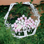 Personalized Wedding Guest Book Alternative, Cherry Blossom Drop Box Frame - Image 3