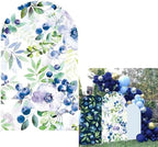Blueberry Arch Backdrop Cover for Birthday Baby Shower Wedding Party Decoration,Elastic Fabric Background (Width=30"(75cm),Height=72"(180cm),GUS-Arch-GX-897) by AOSTO