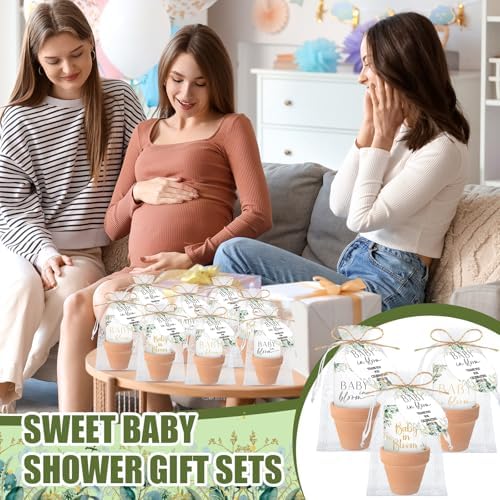 Reallnaive 48 Sets Baby in Bloom Baby Shower Party Favors Seed Packets - Image 6