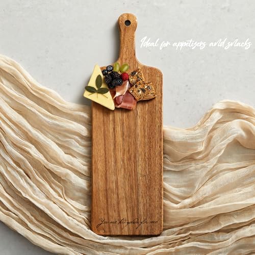 Ziliny 6 Sets Baby Shower Game Prizes Cheese Board Gift Sets, Acacia Color - Image 4