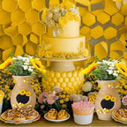 Yungyan Honeybee Vase Decor Bee Hive Vase Wrap with Jute Rope, 2 Pcs - Image 5
