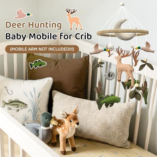 Hunting Baby Crib Mobile Deer Baby Mobile for Boys and Girls - Image 6