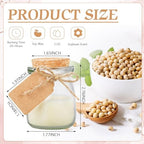 MTLEE 50 Pcs Wedding Jar Candles for Guests Wedding Candle Gift Natural Wax Candles with DIY Tag Cards for Bridesmaid Baby Shower Party Favors Home Supply Decor, Scents of Soybean - Image 2