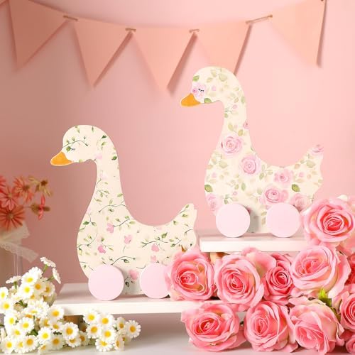 2 Pcs Silly Goose Table Centerpieces One Silly Goose Baby Shower Decor - Image 4