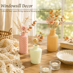 TBWIND 24 Pcs Colorful Glass Bud Vase Set，Small Flower Vases - Image 4