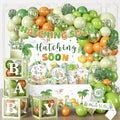 Cocomigo Dinosaur Baby Shower Decorations, All-in-One Set for 25 Guests by cocomigoPartyHome