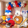 Honoson 4 Pcs Large 24" x 32" Baseball Cardboard Cutouts Standup Life Size, Baseball Party Yard Signs Decoration for Baby Shower Birthday Party Supplies Sports Themed Lawn Classroom Photo Backdrop by Honoson