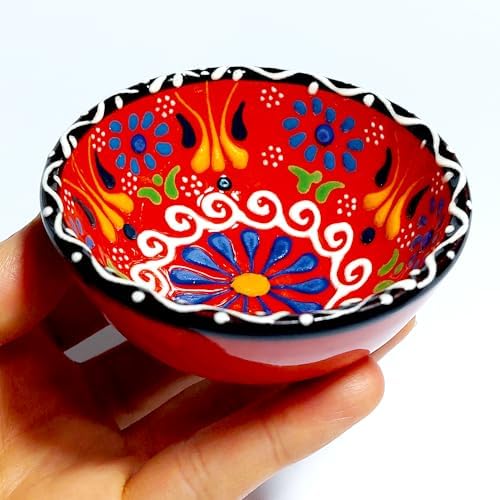 Wedding Favors for Guests Bulk,Bridal Shower Favors for Guest,Set of Ceramic Bowls in Gold Box, Baby Shower Favors Bulk, Mexico Wedding Favors, Mexican Style Gift (Multi Color, Set of 40) - Image 4