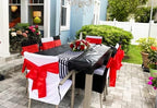 50 Pack Red Chair Sashes Bows Satin Wedding Chair Ribbons 7x108 Inches - Image 5