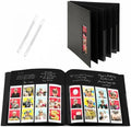 PBF (5 Pack) Photo Booth Album, Guest Book with 2x6 Clear Picture Inserts, Black Cover with Plastic Sleeves & Black Pages, Scrapbook Album for Photo Strips, Memory Book, Wedding, and Baby Showers by pbfPHOTOBOOTHFRAMES