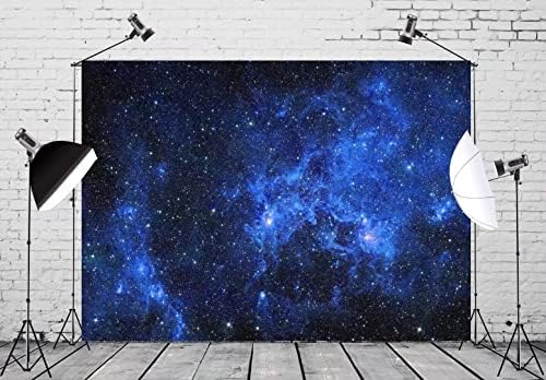 BELECO 15x10ft Fabric Galaxy Stars Backdrop Starry Night Sky Outer Space Galaxy Backdrop Universe Nebula Photography Background Kids Space Party Birthday Baby Shower Decorations Banner Photo Props - Image 2