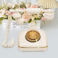 UKBW Audio Guest Book Wedding Phone, Audio Phone Guestbook, Record Audio Messages with Guestbook, Guestbook Alternative for Wedding, Birthday Party, Baby Shower, Anniversary, Engagement(Beige) by UKBW