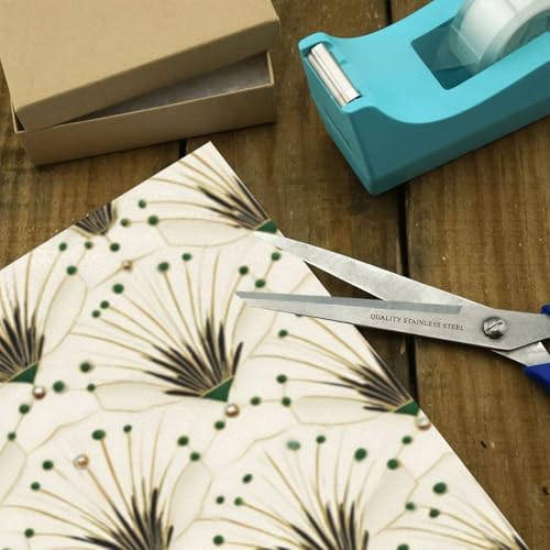 pnyoin Merry Christmas Wrapping Paper Roll,Nocturnal Fan Glow Art Gift Wrap Perfect for Xmas,Birthday,Weddings, Brides, Holidays, Baby Showers，58 x 23 inches,3 Roll - Image 5