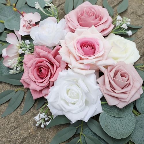 ponatia Artificial Wedding Arch Flowers Set of 2 - Image 6