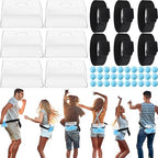 Vinsot 6 Sets Baby Shower Games Twerking Shaking Balls with Belts,Blue by Vinsot