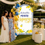 Serencatcher 7.2ft She Found Main Squeeze Bridal Shower Arch Backdrop Cover - Image 4