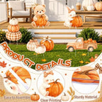 5 PCS Fall Pumpkin Baby Shower Stand Up Decor for Indoor Outdoor - Image 6