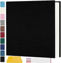 Zesthouse Photo Album Self Adhesive Pages, 60 Pages Magnetic Scrapbook Albums with Sticky Page, Photos Album Holds 8x10 & 5X7 & 4x6 & 6x8 & 3x5, Large Picture Book Ideal Gift for Family Wedding Baby by Zesthouse