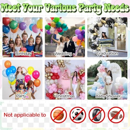 Retro Blush Pink Balloon and Balloon Pump Electric, 60 Pcs Dusty Pink Metallic Rose Gold White Sand Balloon and Portable 600W Air Pump with 2 Nozzles for Bridal Baby Shower Birthday Wedding Decoration - Image 5