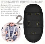 Winter Bunting Bags Universal, Baby Stoller Sleep Bag, Toddler Footmuff - Image 3