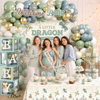 Dragon Baby Shower Decorations Kit, Baby Dragon Baby Shower Party Supplies - Image 2