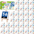ESRICH 36 Set Mini Canvas Painting Kit, 3x3in Mini Paint Set by ESRICH