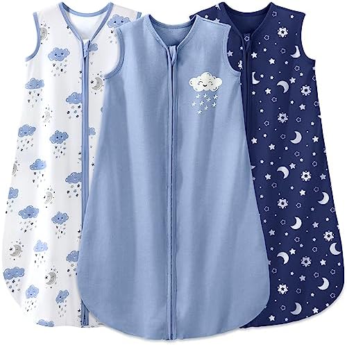 Yoofoss Baby Sleep Sack 18-24 Month 0.5TOG 100% Organic Cotton 2-Way Zipper by YOOFOSS