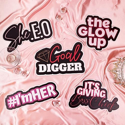 (Women Empowerment Pack) Elevate Your Photo Booth Experience with Our Durable & Waterproof Pack of Signs-Perfect for Weddings, Birthdays, and Photo Booth Businesses - PVC Foamboard Photo Props - Image 2
