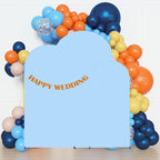 HAINARverS Set of 3 Stretchy Arch Backdrop Covers, Baby Blue, 6/6.6/7.2FT - Image 2