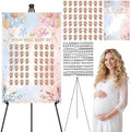 Yousoontic 15.8 x 23.6 Inch Bear Gender Reveal Voting Board with Easel Display Stand Bear Gender Reveal Decorations Bears Baby Shower Games Boy or Girl Party Supplies by Yousoontic