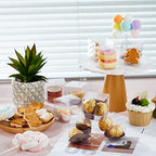 Eaasty 200 Pcs 2 x 2 x 2 Inch Clear Favor Boxes Plastic Treat Gift Boxes - Image 5