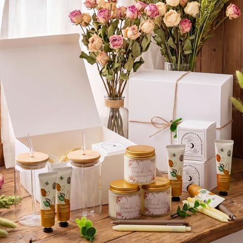 Reallnaive 43 Pcs Baby Shower Prizes for Game Winners Gifts, Beige Brown - Image 6